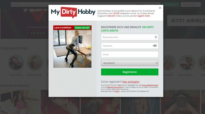 MYDirtyHobby Kosten